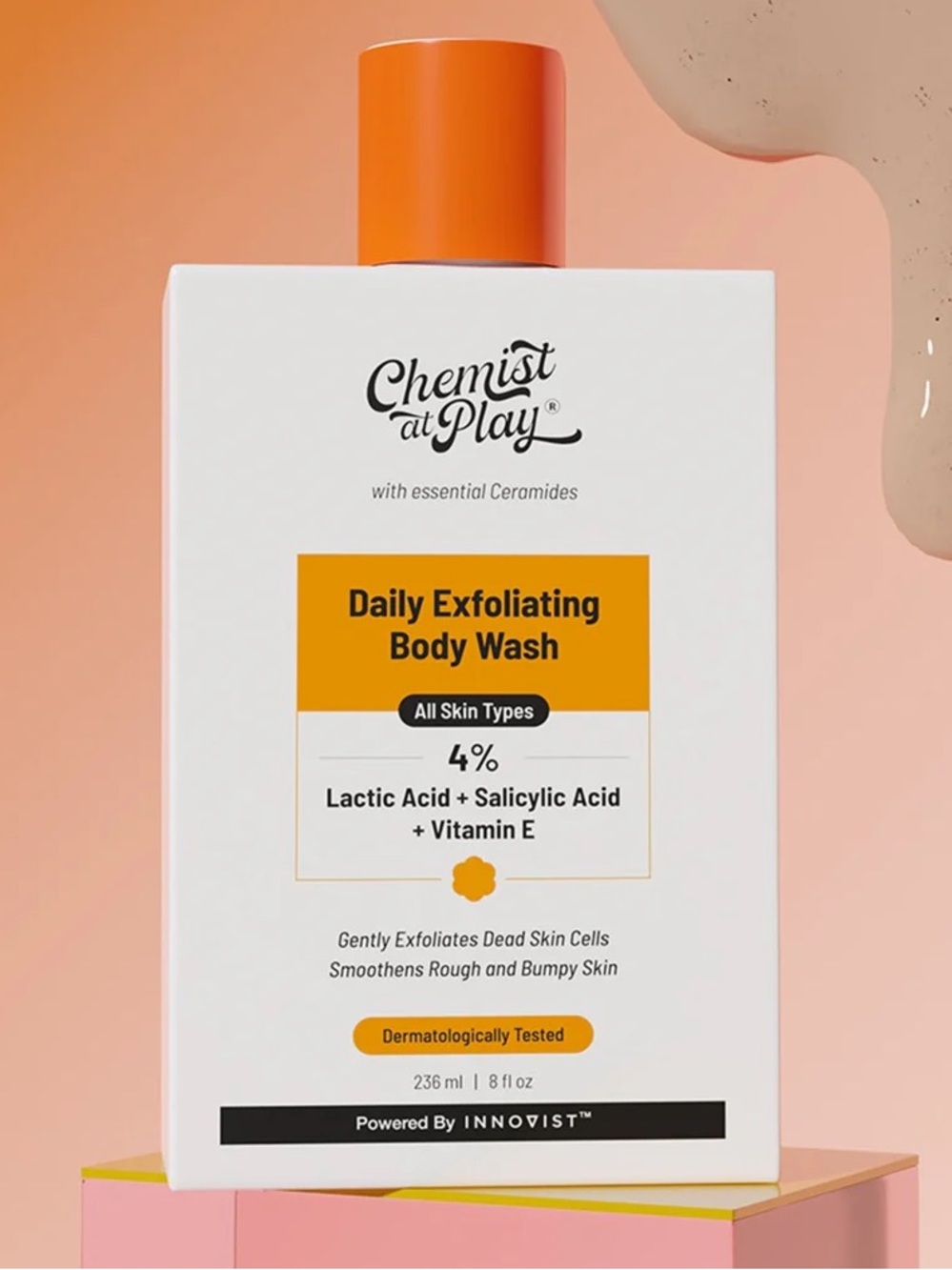 BRAND NEW Chemist at Play Daily Exfoliating Body Wash Lactic Acid Salicylic Acid